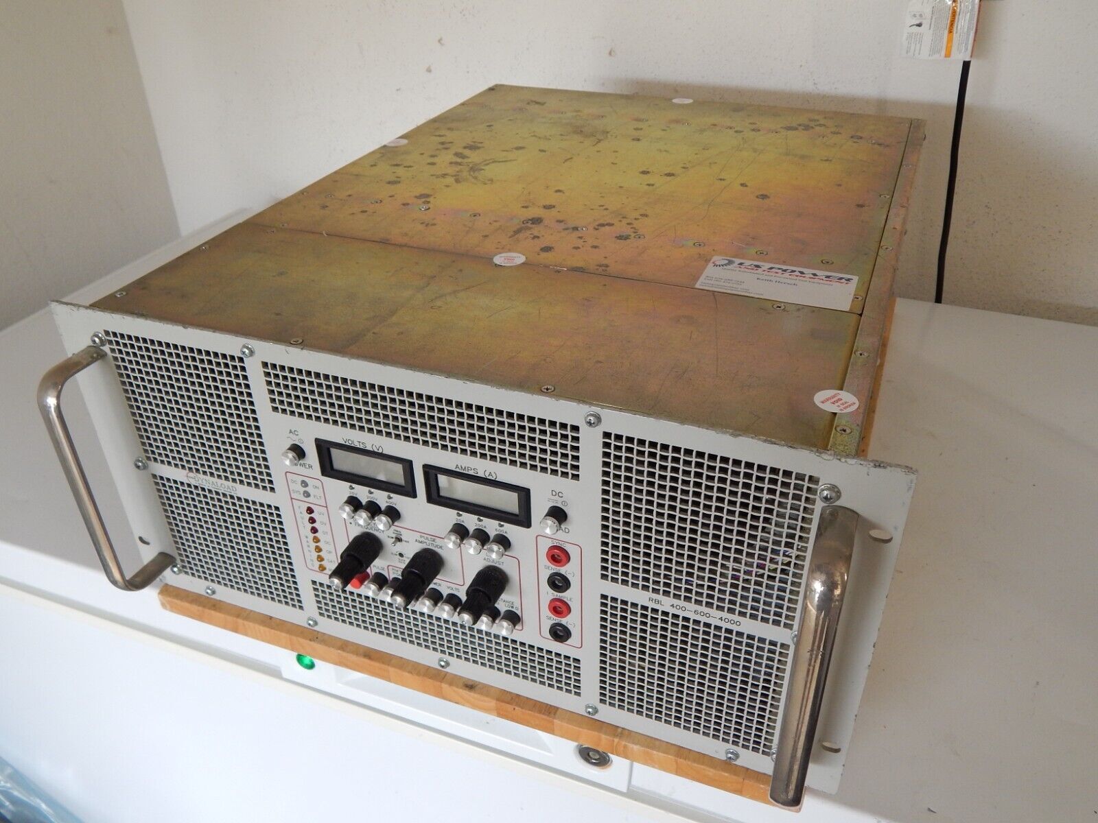 TDI RBL400-600-4000 DC Electronic Load, 0-400V, 0-600A, 4000W (22 in stock) TDI RBL400-600-4000 DC Electronic Load, 0-400V, 0-600A, 4000W (22 in stock)